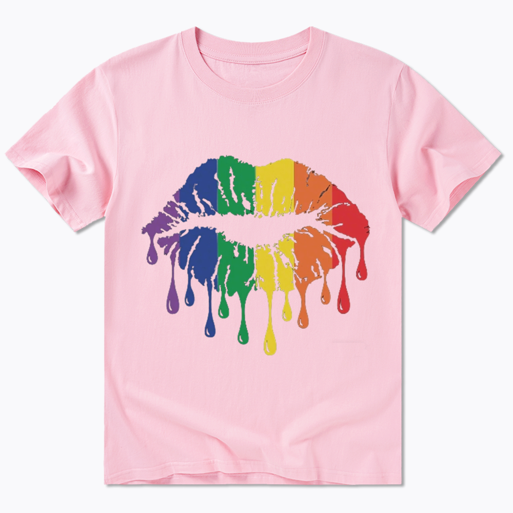 Rainbow Lips Classic T-Shirt