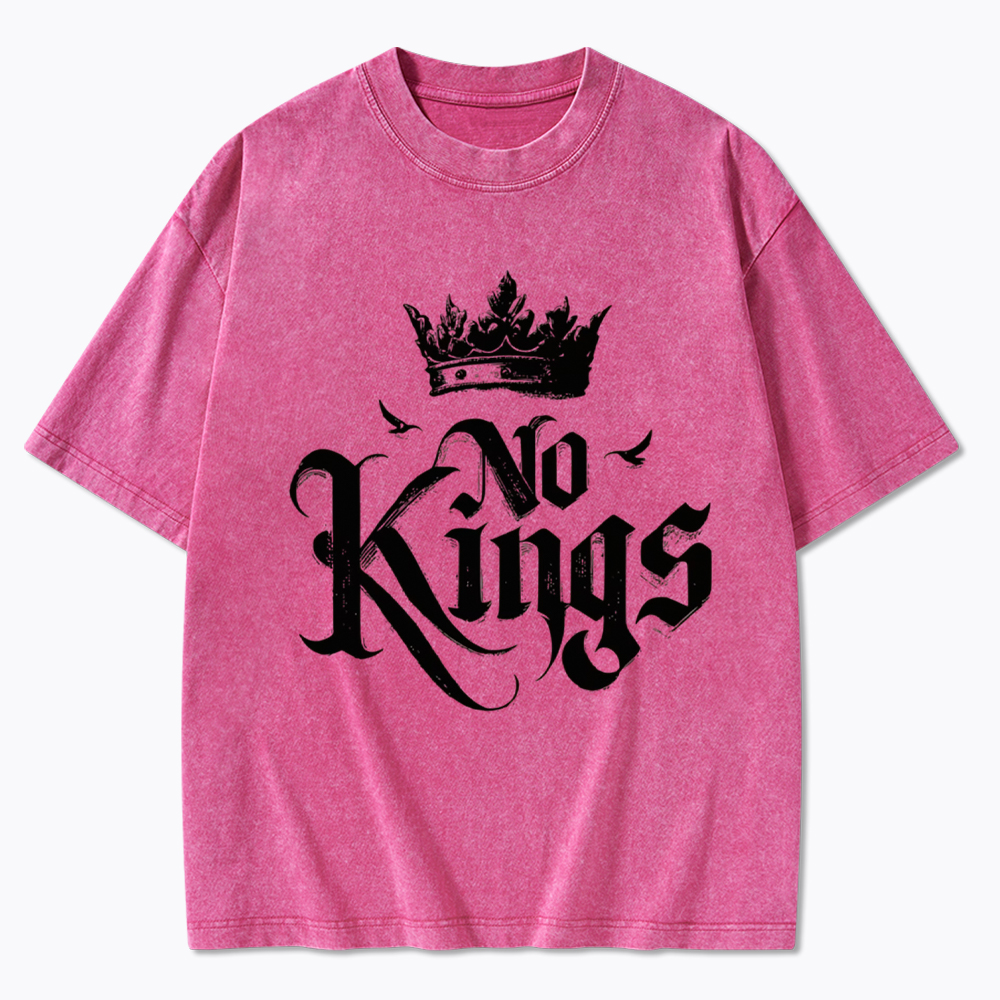 No Kings Washed T-Shirt