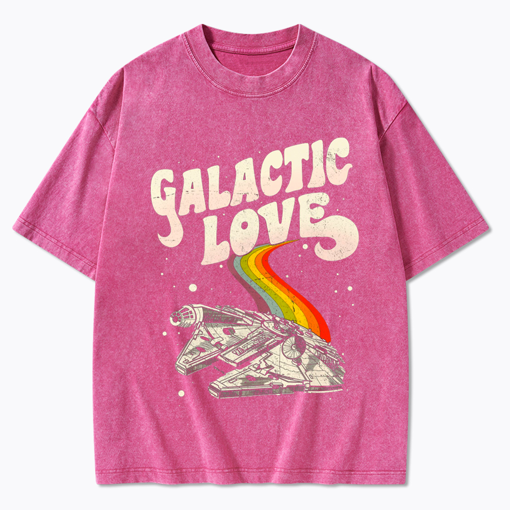 May The 4th Be With You Rainbow Washed T-Shirt