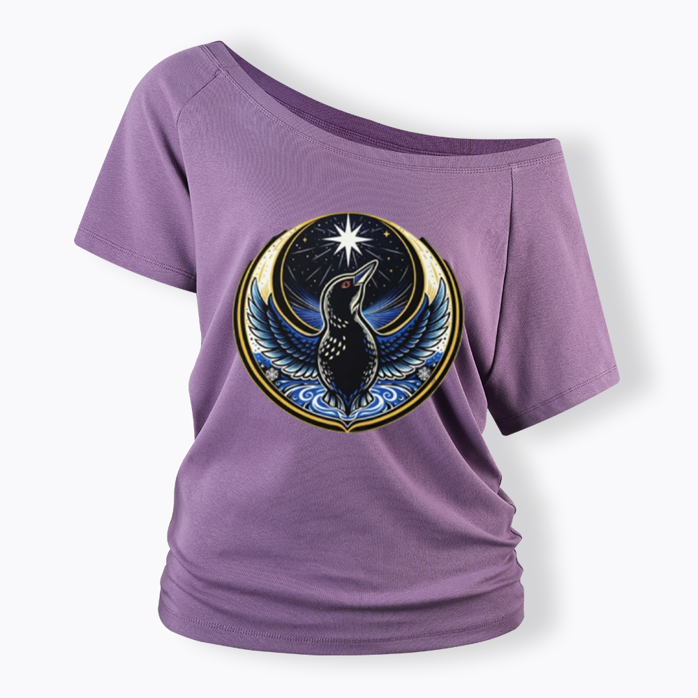 Rebel Loon Off Shoulder T-shirts
