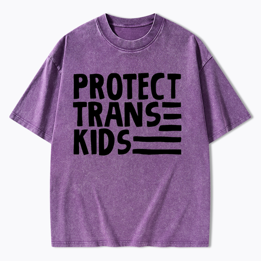 Protect Trans Washed T-Shirts