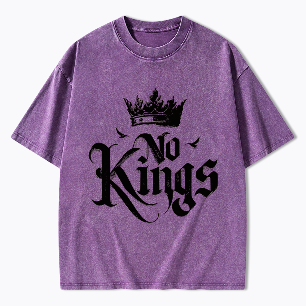 No Kings Washed T-Shirt