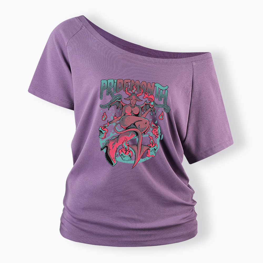 Pridemonth Off Shoulder T-shirt