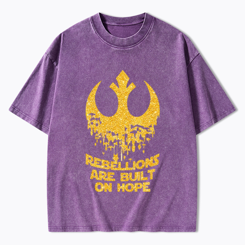 Rebellions Are Built On Hope Washed T-Shirt