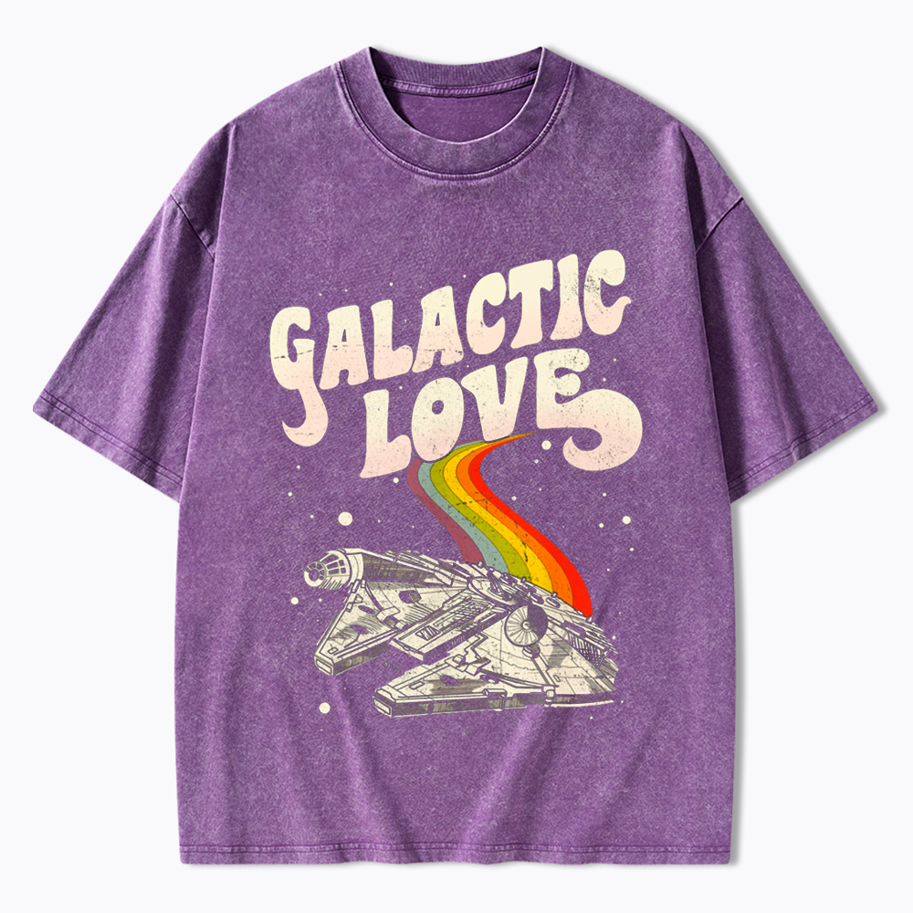 May The 4th Be With You Rainbow Washed T-Shirt