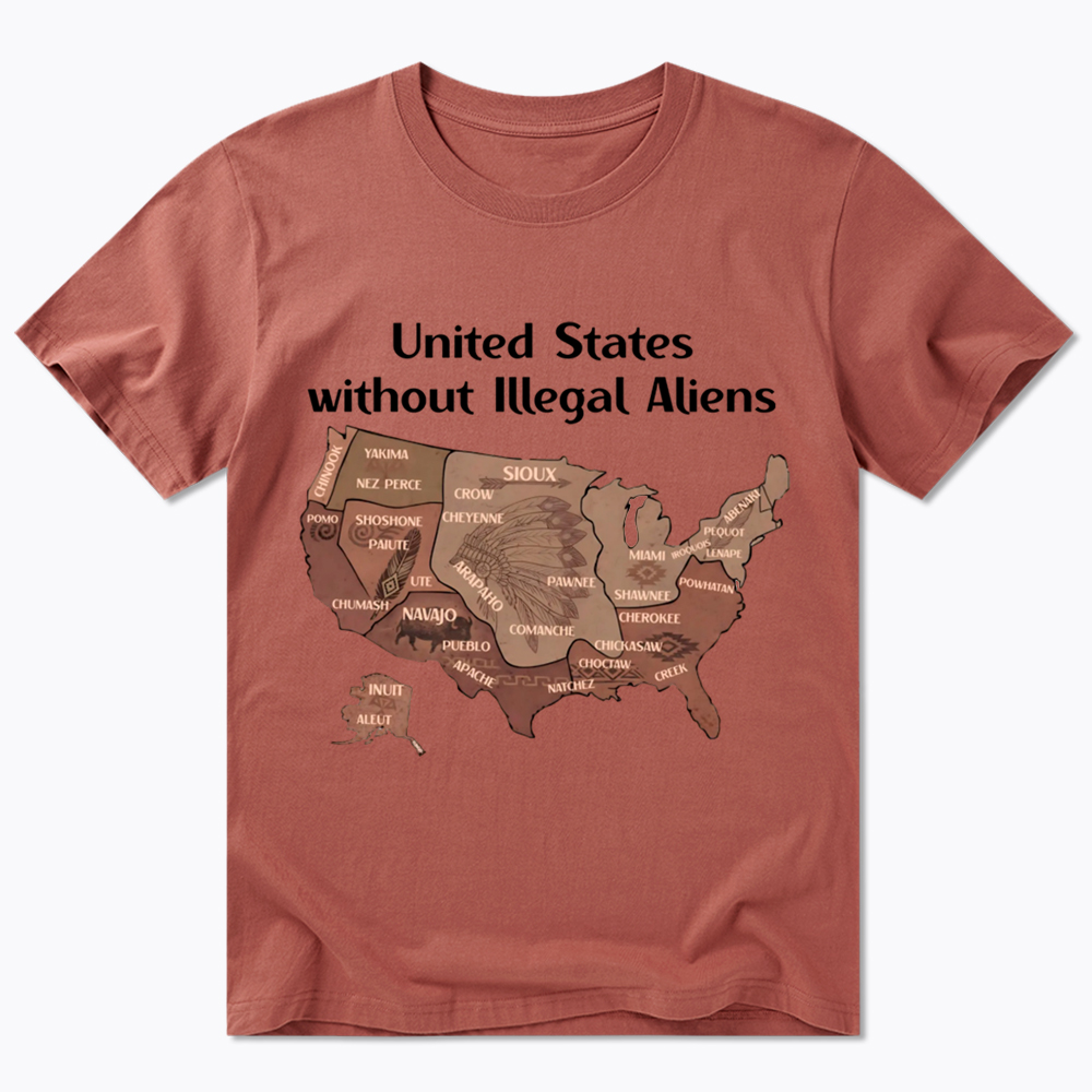 United States Without Illegal Aliens Classic T-Shirt
