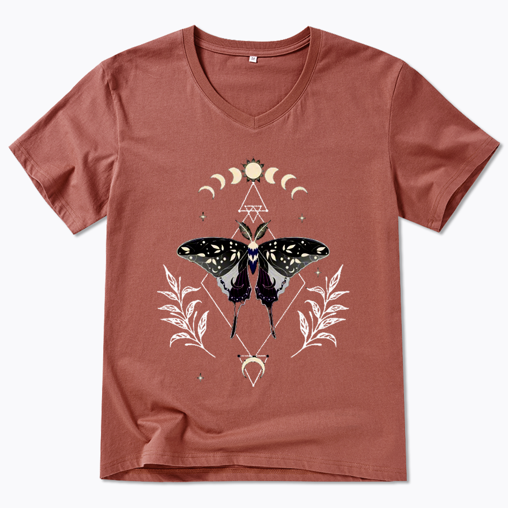 Asexual Pride V-Neck Classic T-Shirts