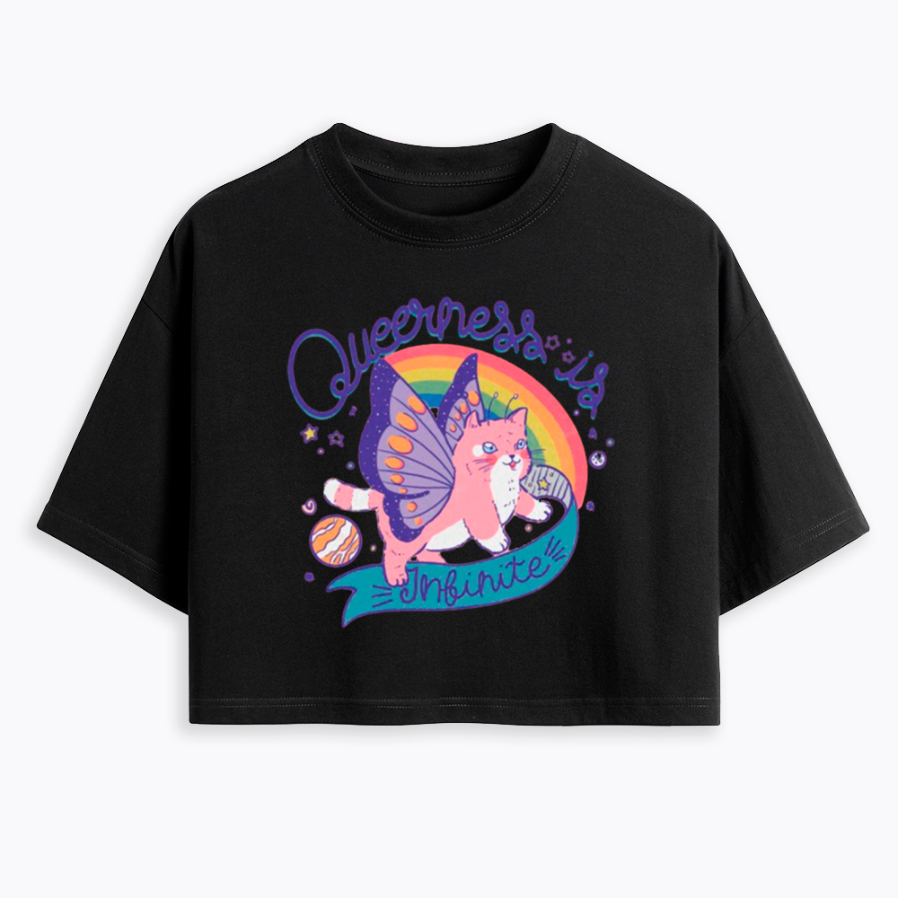 Queer Pride Cropped T-Shirt