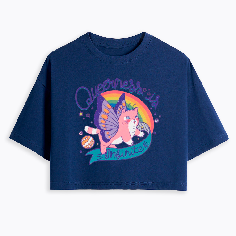 Queer Pride Cropped T-Shirt
