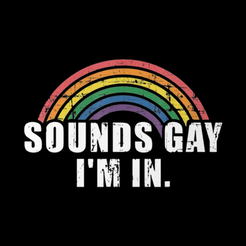 Sounds Gay I'm in Off Shoulder T-Shirt