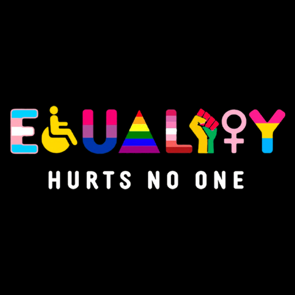 Equality Hurts No One Cropped T-Shirts