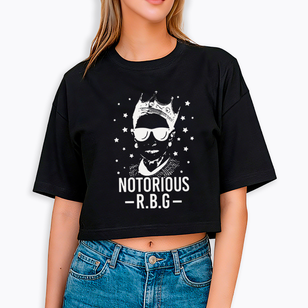 Notorious RBG Cropped T-Shirts