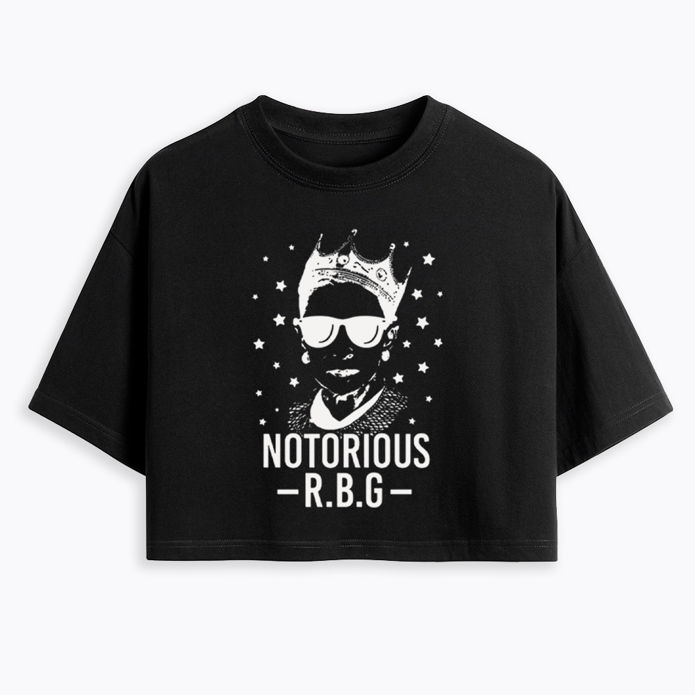 Notorious RBG Cropped T-Shirts