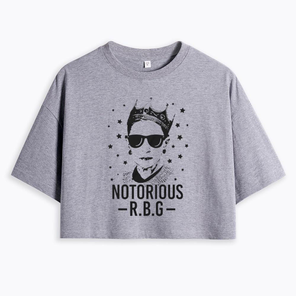Notorious RBG Cropped T-Shirts