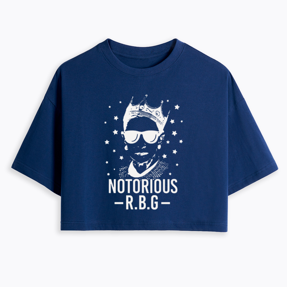 Notorious RBG Cropped T-Shirts