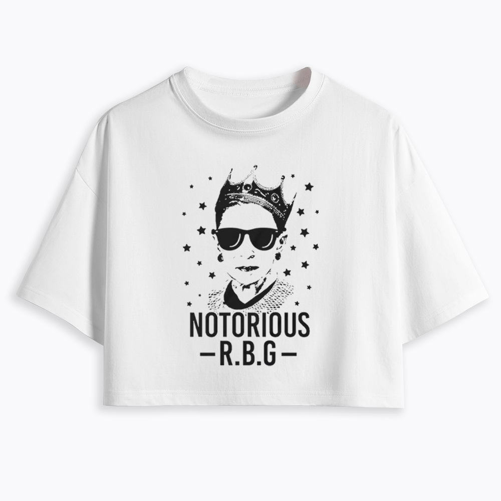 Notorious RBG Cropped T-Shirts