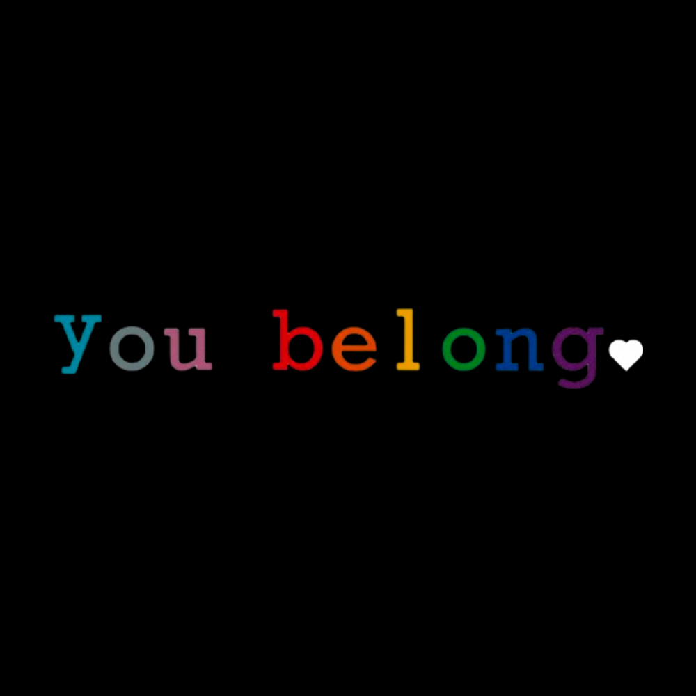 You Belong Pride Month Cropped T-Shirts