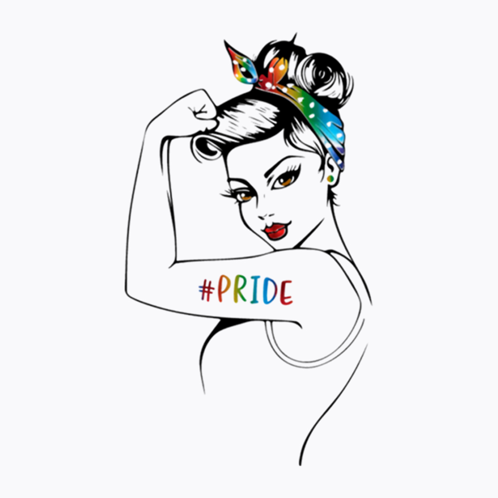 Rainbow Pride Cropped T-Shirts
