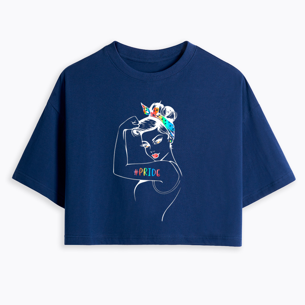 Rainbow Pride Cropped T-Shirts