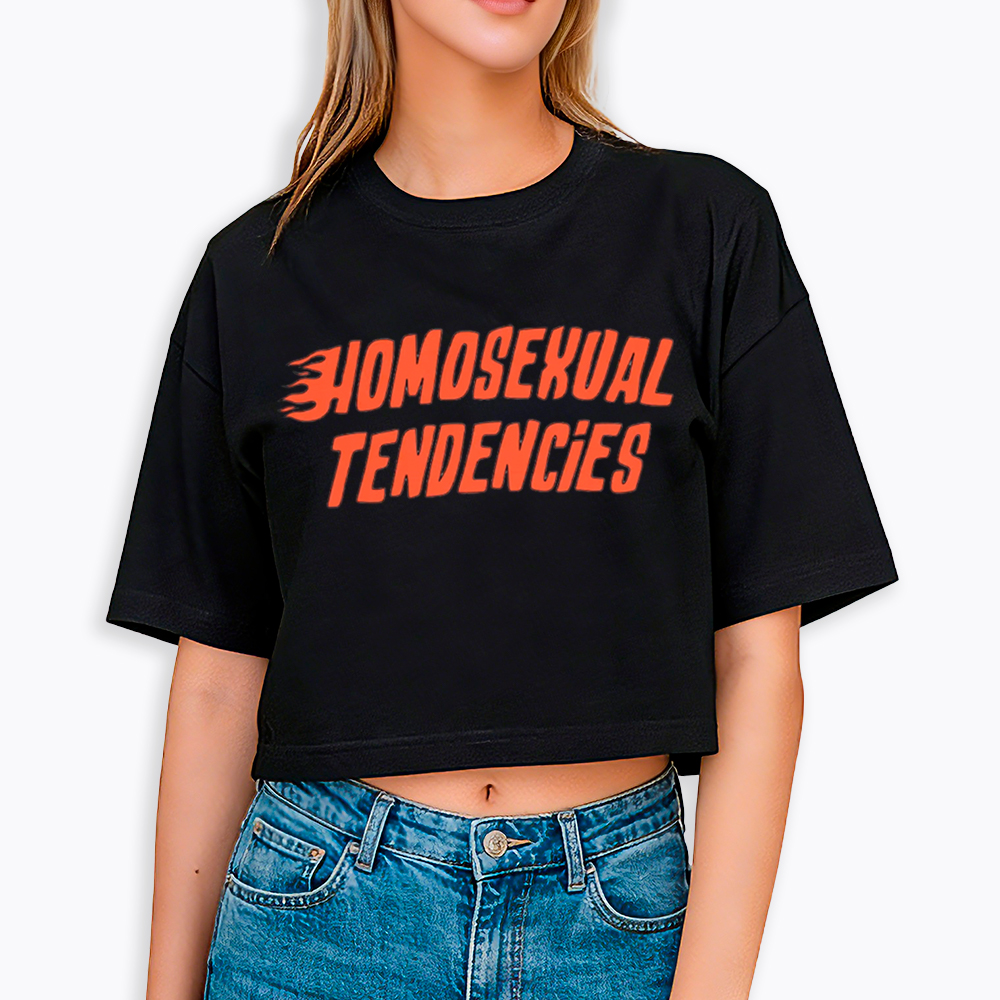 Homosexual Tendencies Cropped T-Shirts