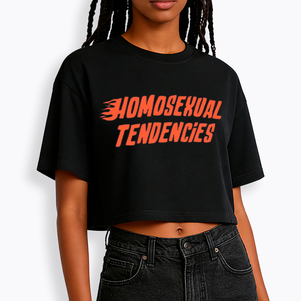 Homosexual Tendencies Cropped T-Shirts