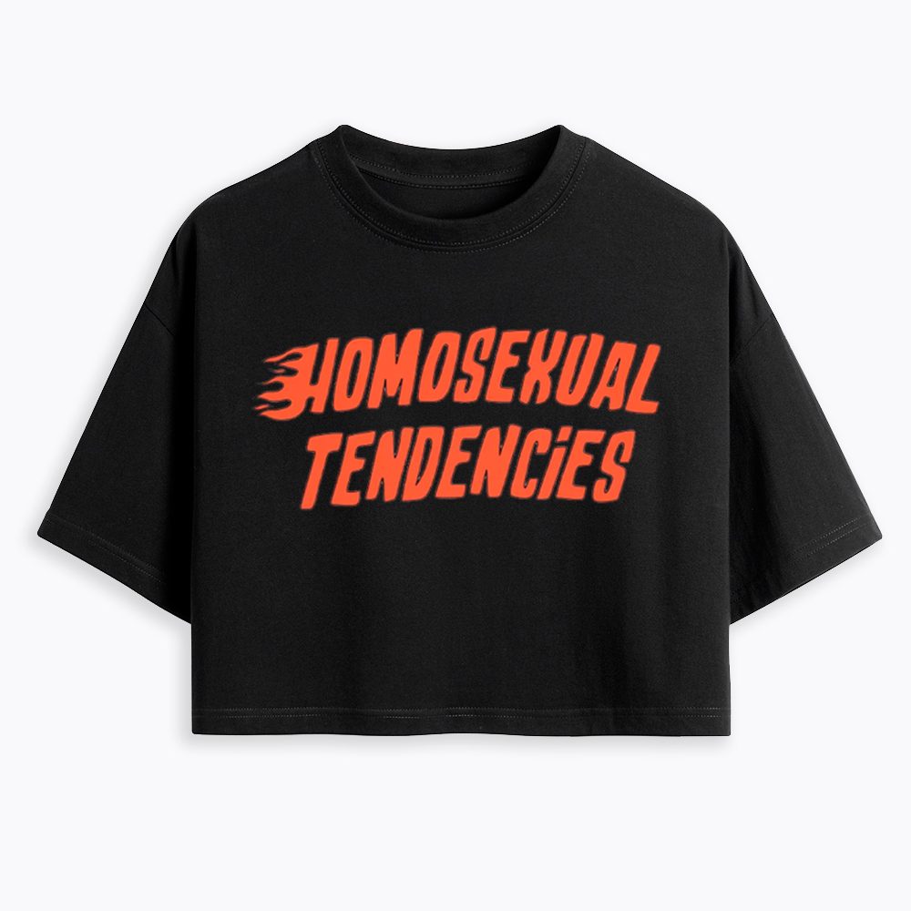 Homosexual Tendencies Cropped T-Shirts