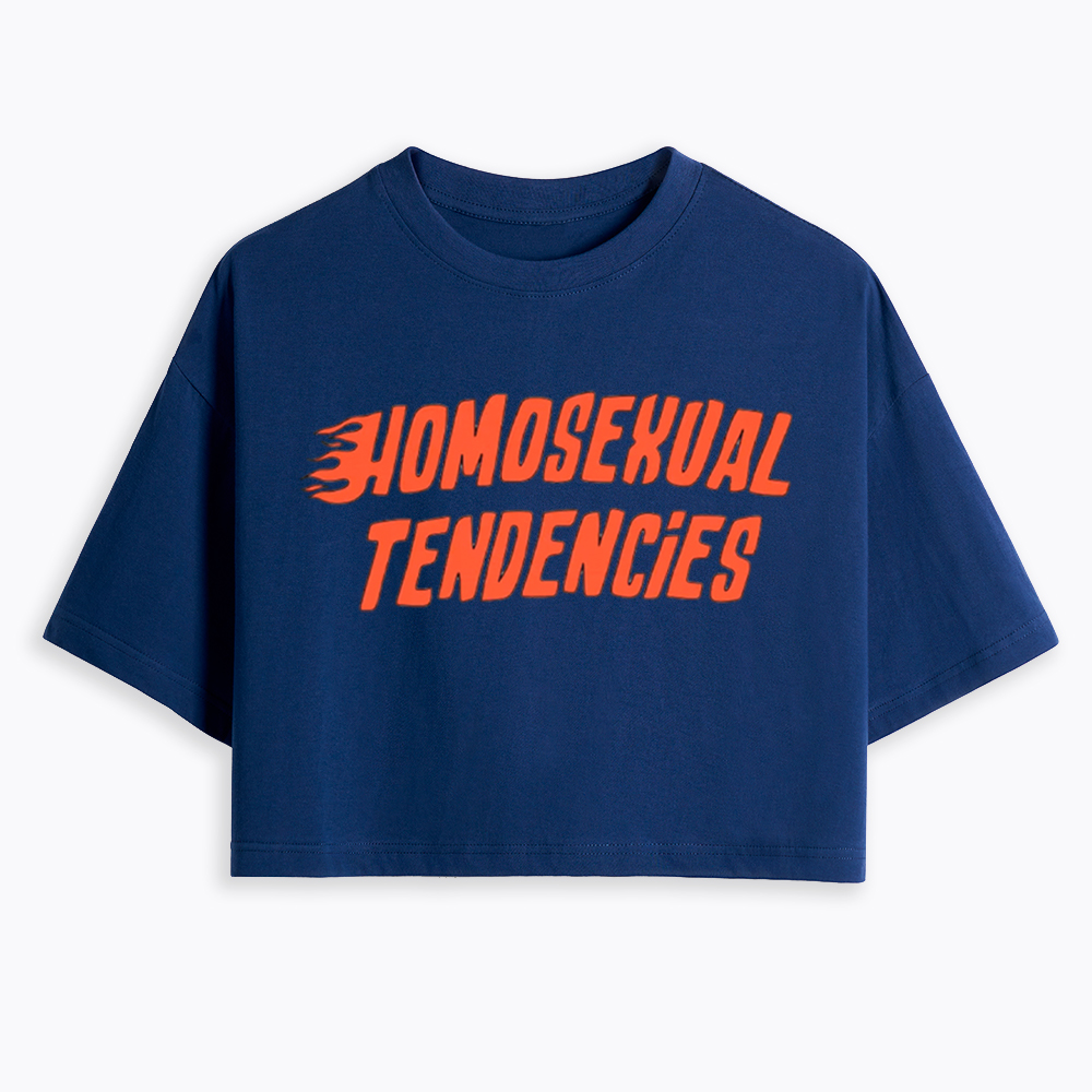 Homosexual Tendencies Cropped T-Shirts
