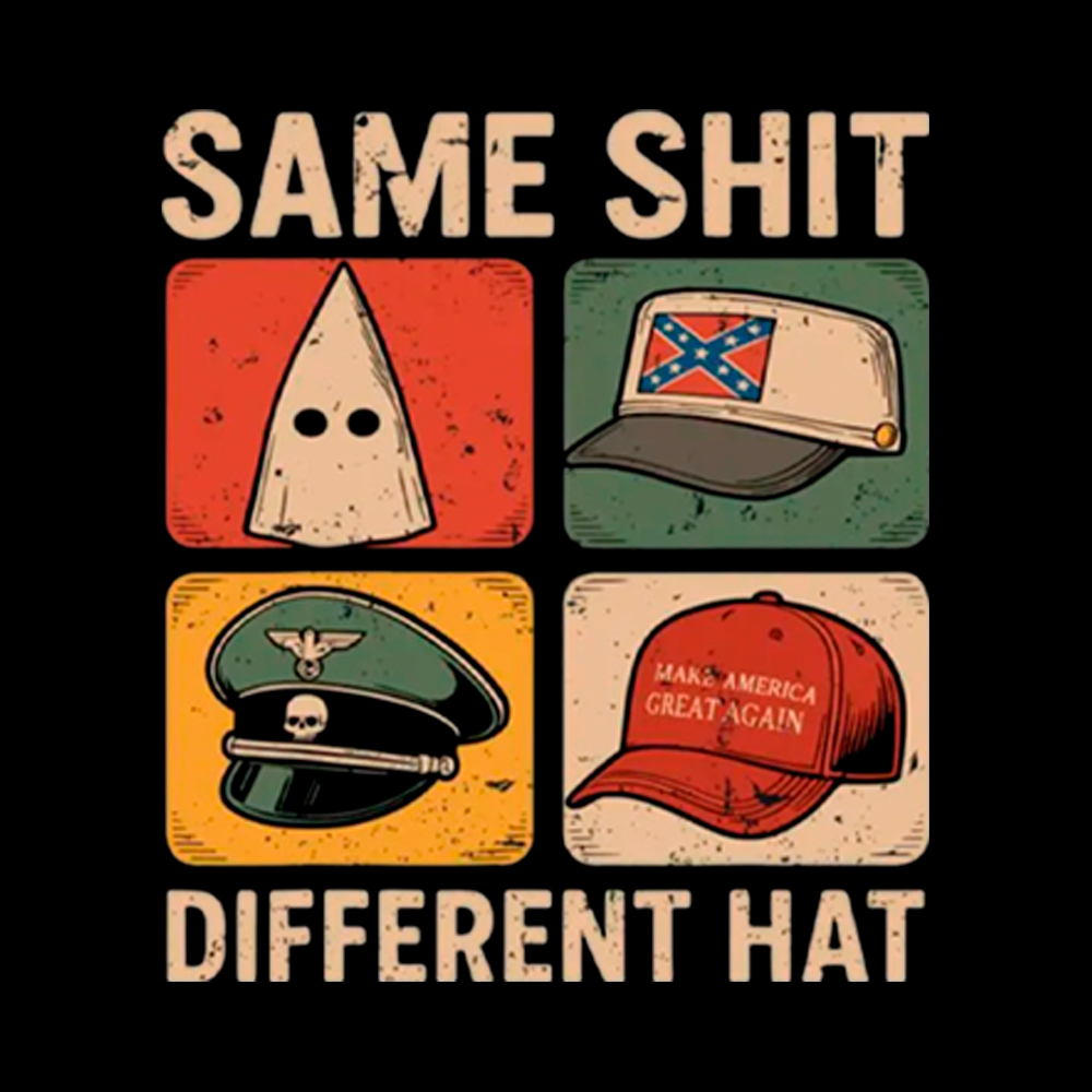Same Shit Different Hat Cropped T-Shirt