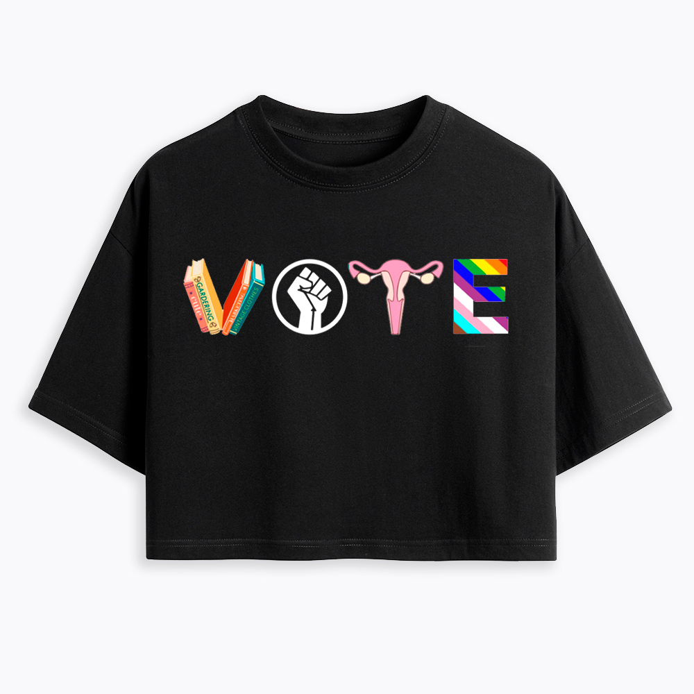 VOTE Cropped T-Shirt
