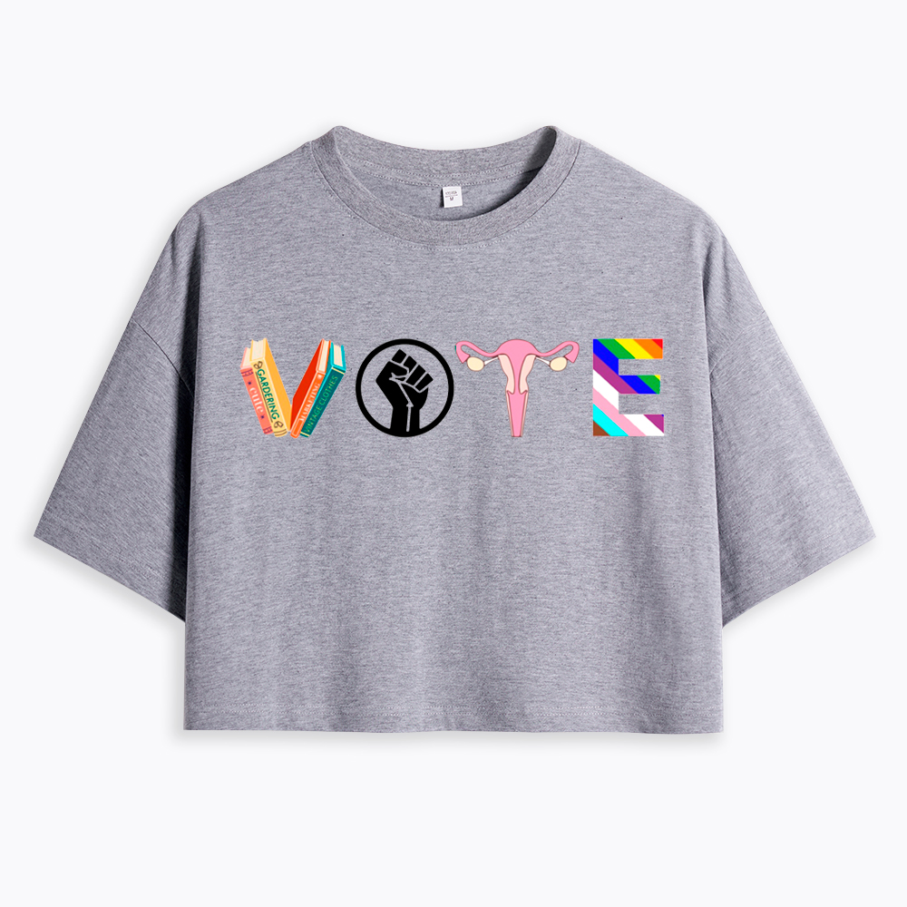 VOTE Cropped T-Shirt