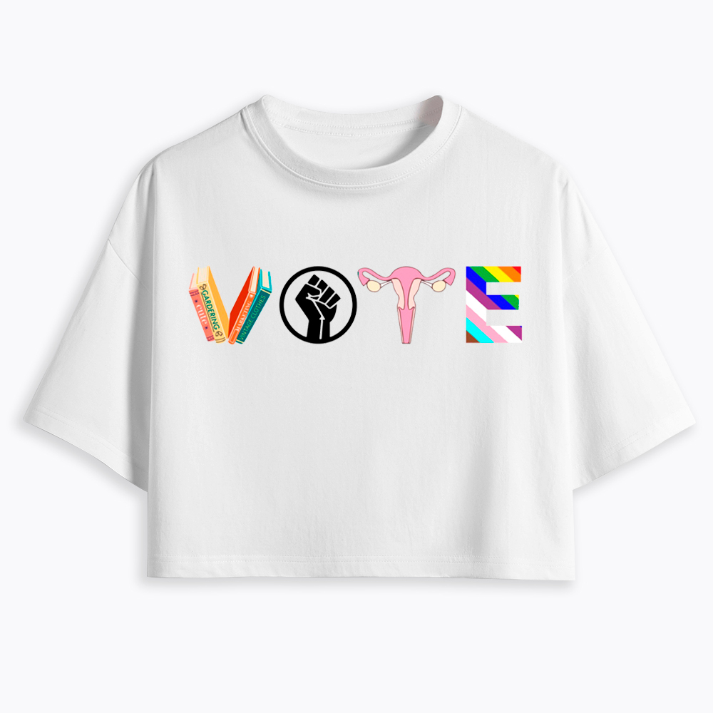 VOTE Cropped T-Shirt