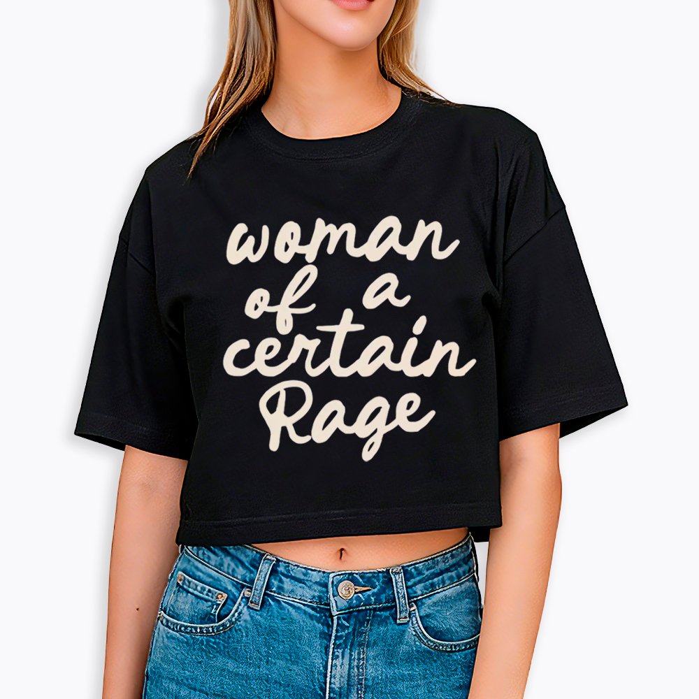 Woman of a Certain Rage Cropped T-Shirt