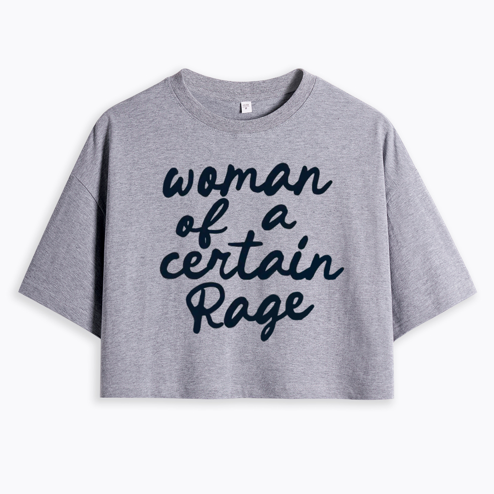 Woman of a Certain Rage Cropped T-Shirt