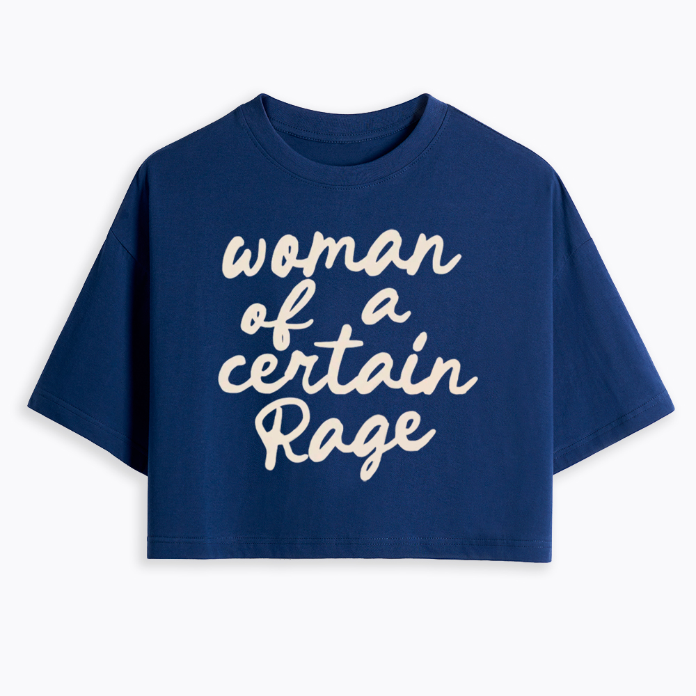Woman of a Certain Rage Cropped T-Shirt