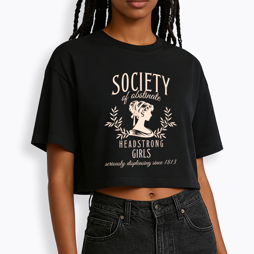 Society of Obstinate Headstrong Girls Cropped T-Shirt