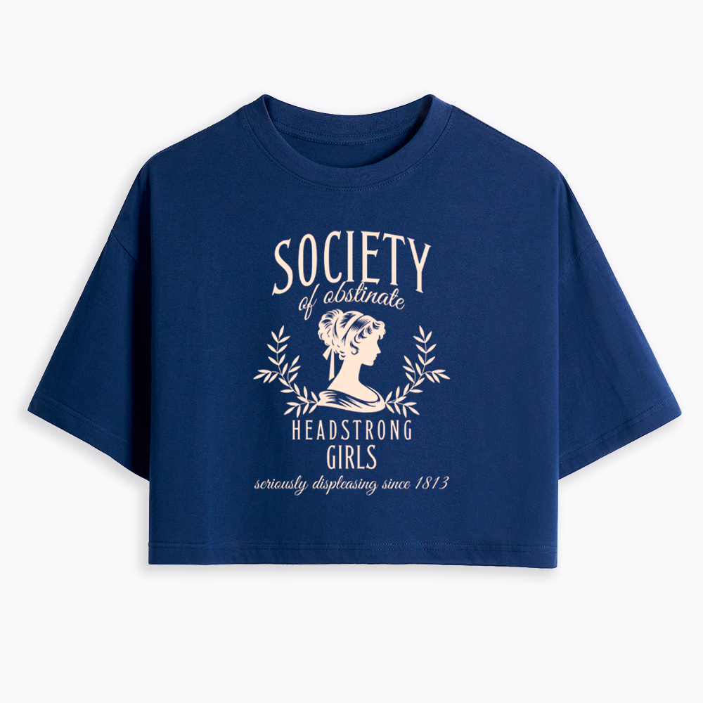 Society of Obstinate Headstrong Girls Cropped T-Shirt