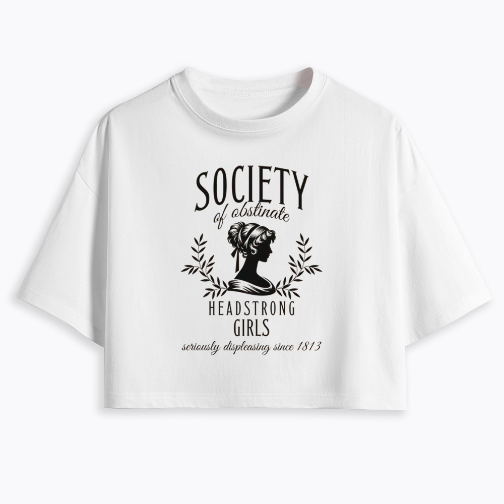 Society of Obstinate Headstrong Girls Cropped T-Shirt