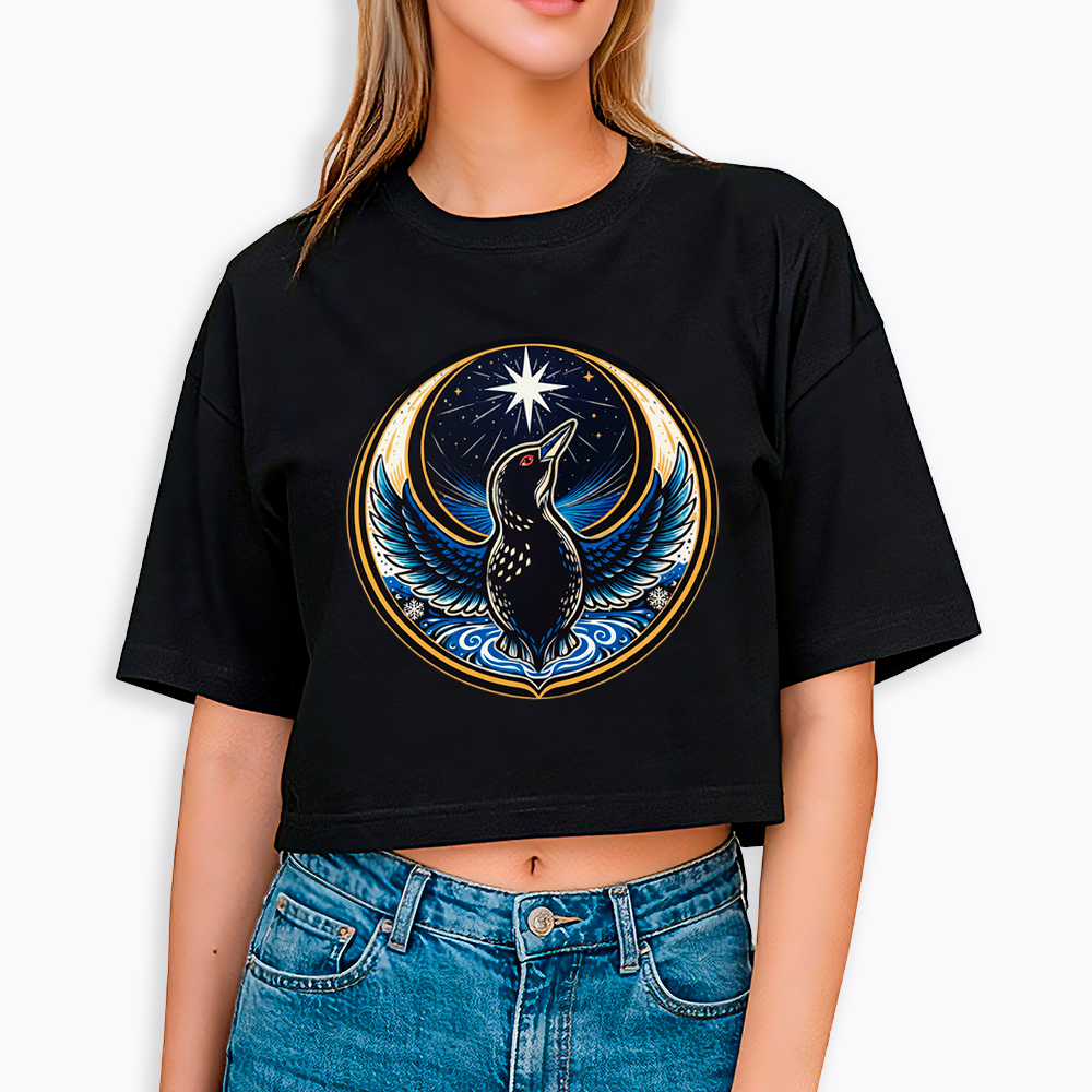 Rebel Loon Cropped T-Shirt