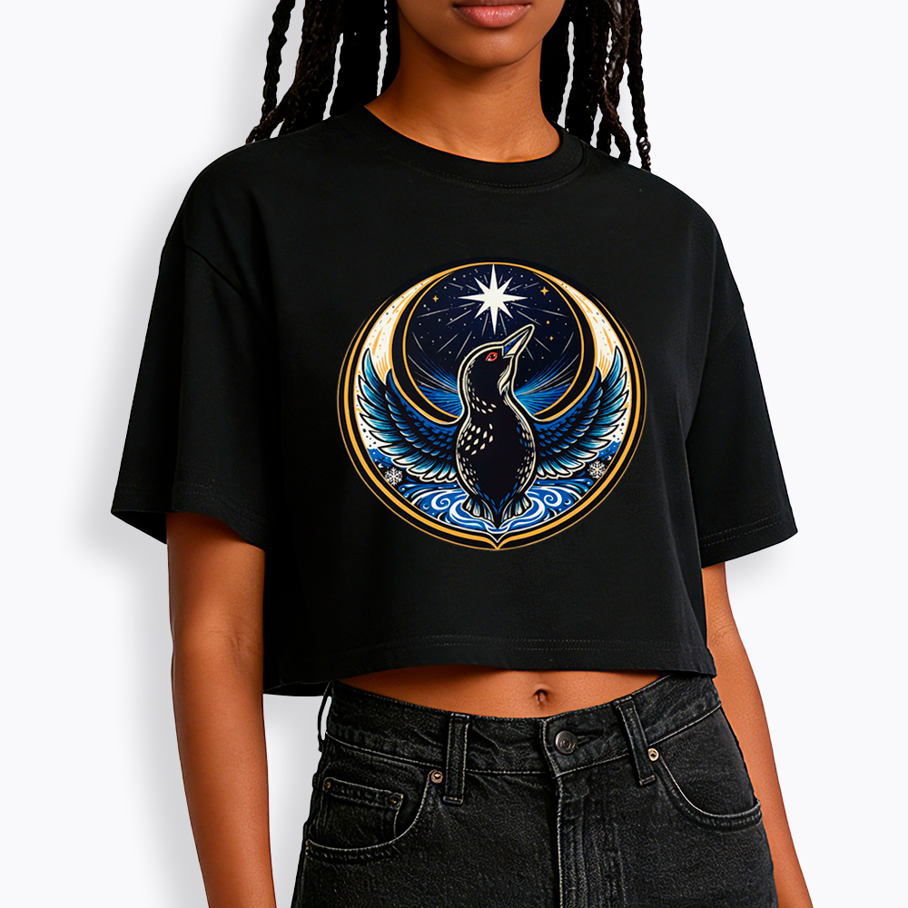 Rebel Loon Cropped T-Shirt