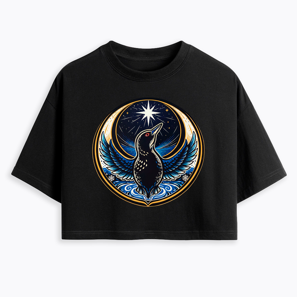 Rebel Loon Cropped T-Shirt