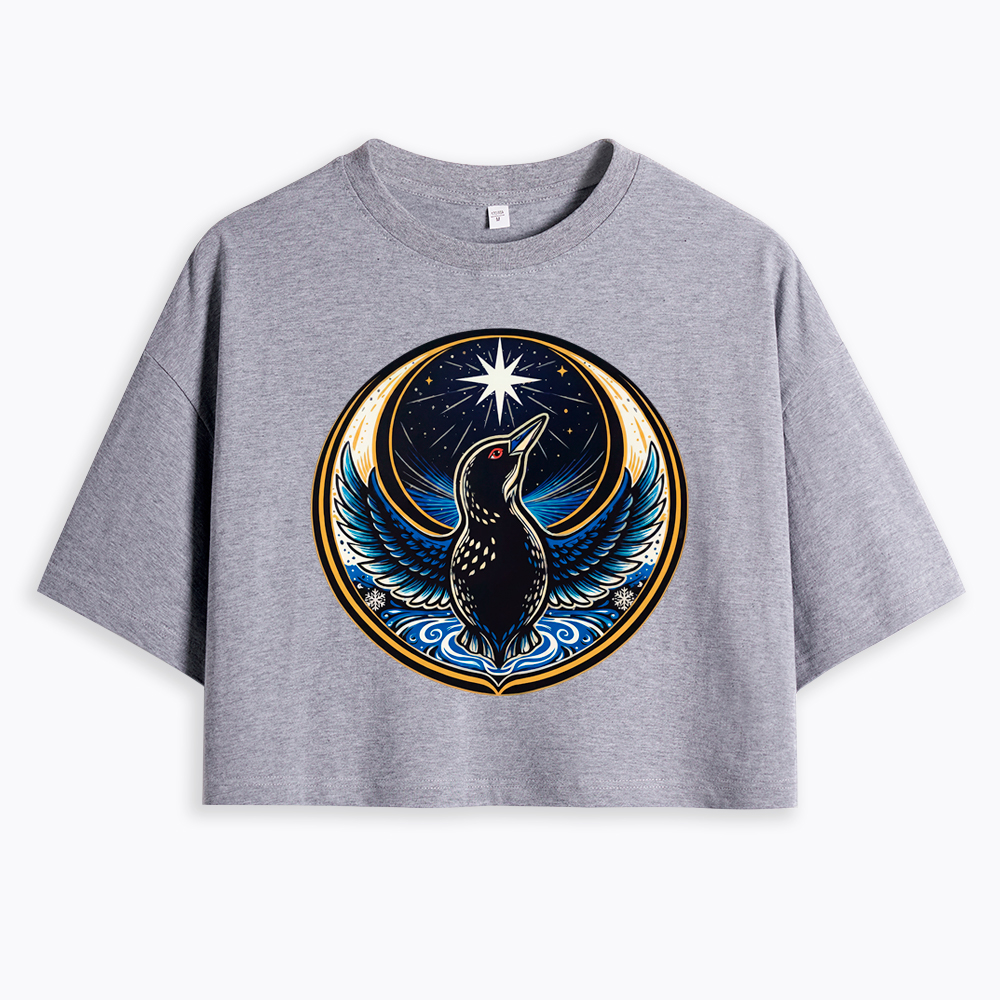 Rebel Loon Cropped T-Shirt