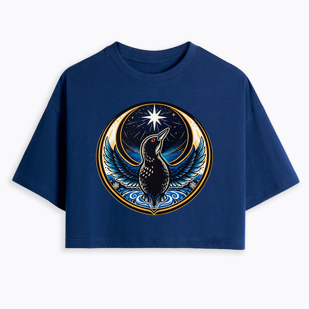 Rebel Loon Cropped T-Shirt