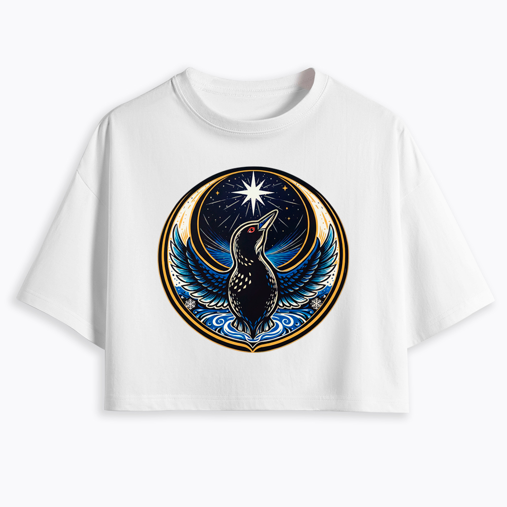 Rebel Loon Cropped T-Shirt
