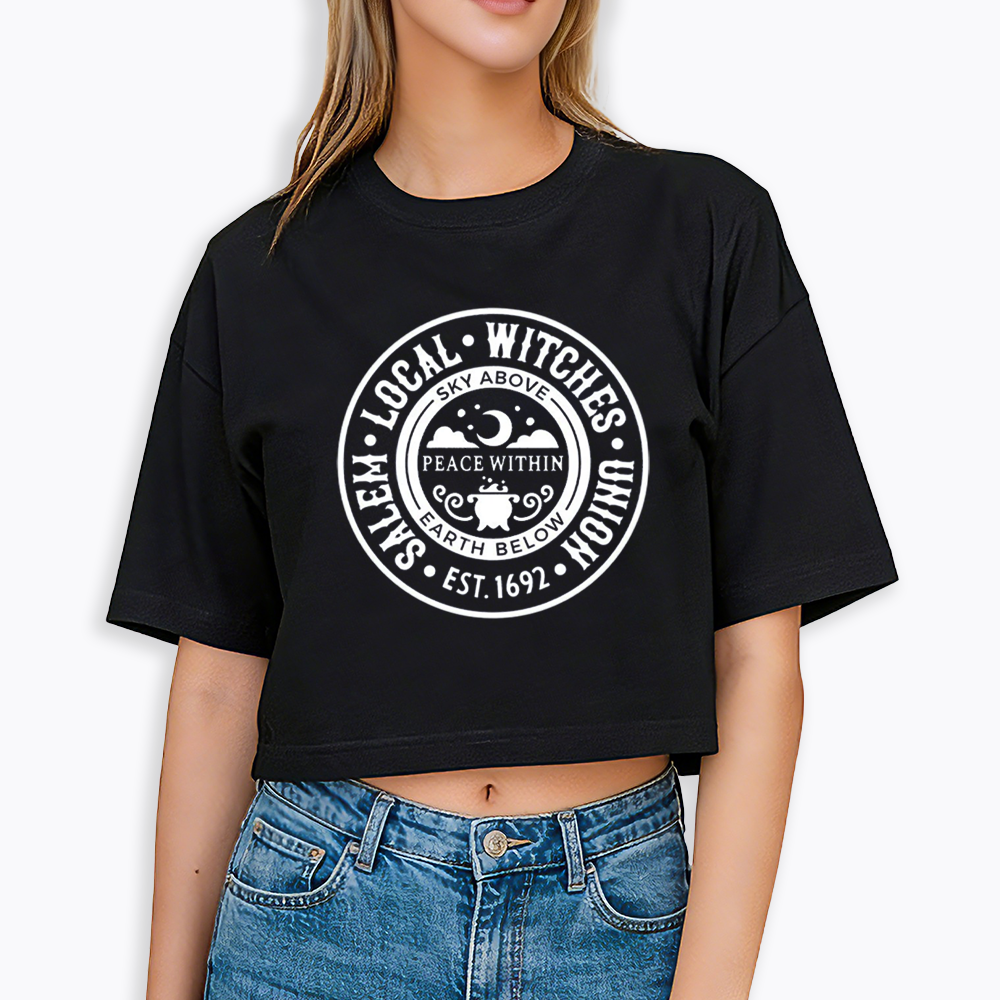 Local Witches Cropped T-Shirts