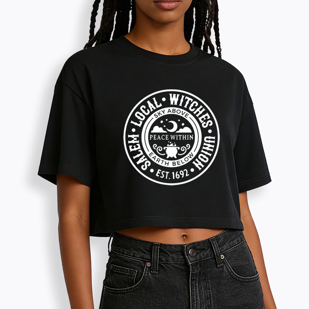 Local Witches Cropped T-Shirts