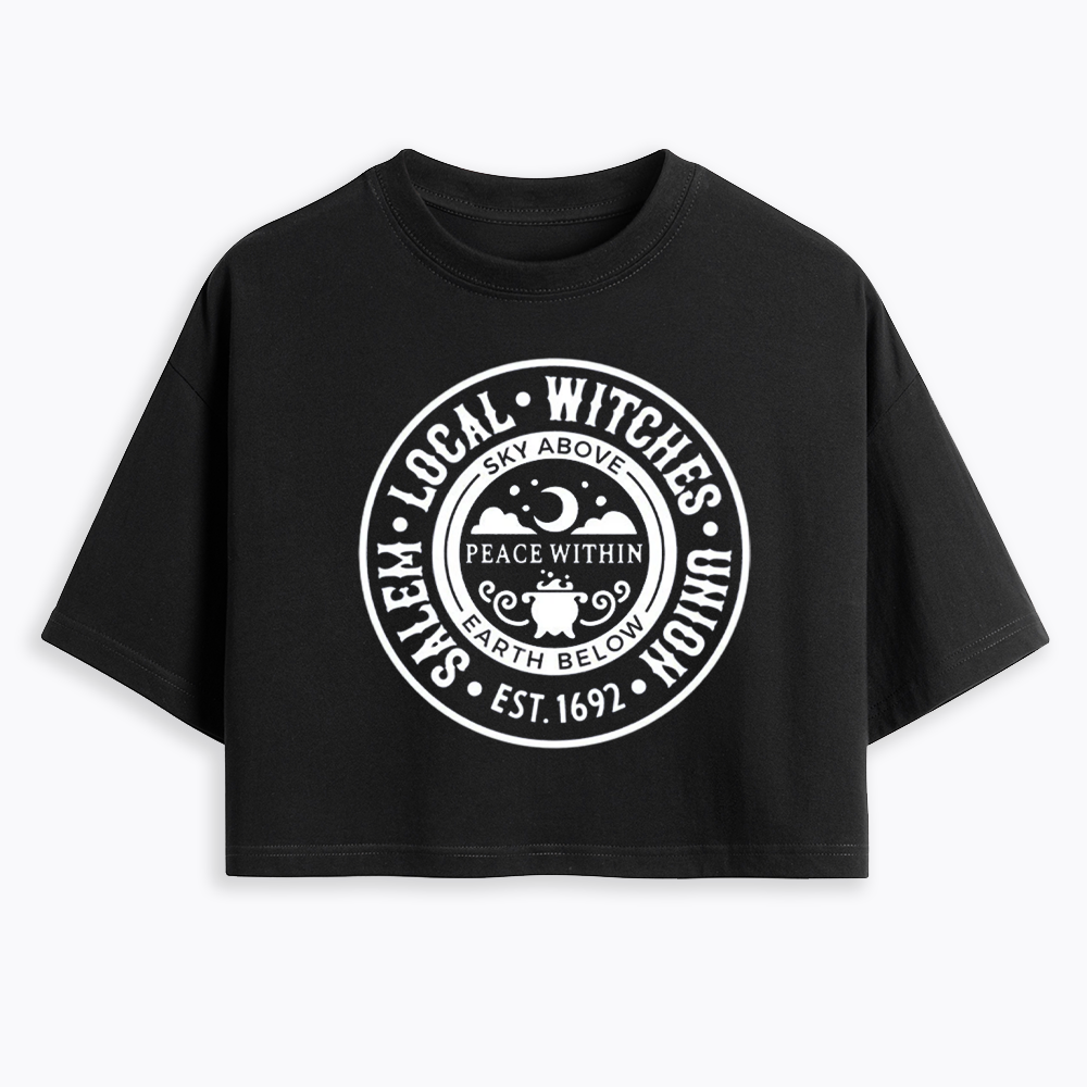 Local Witches Cropped T-Shirts