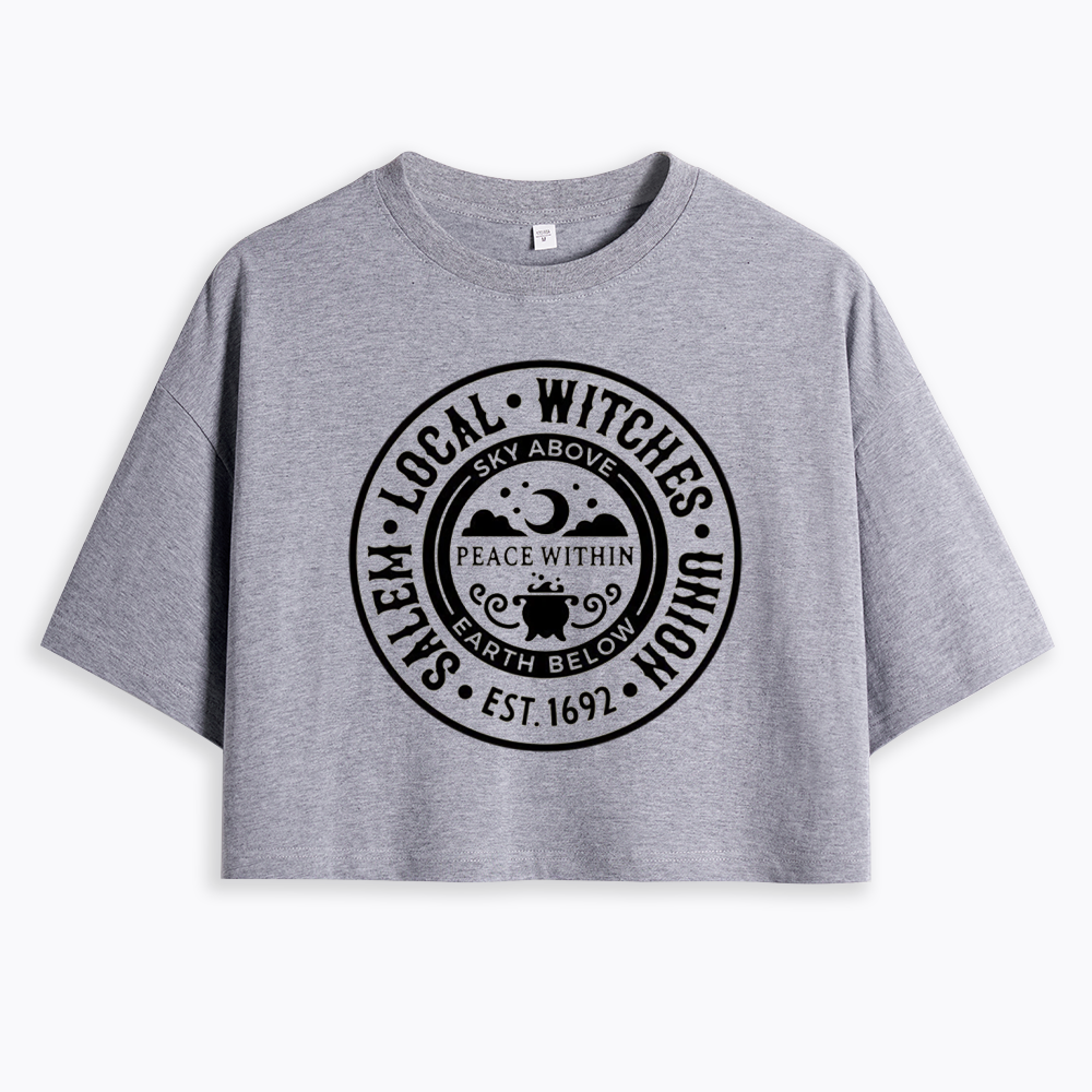 Local Witches Cropped T-Shirts