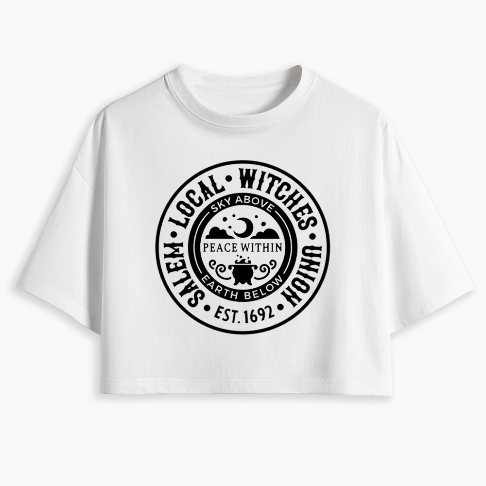 Local Witches Cropped T-Shirts