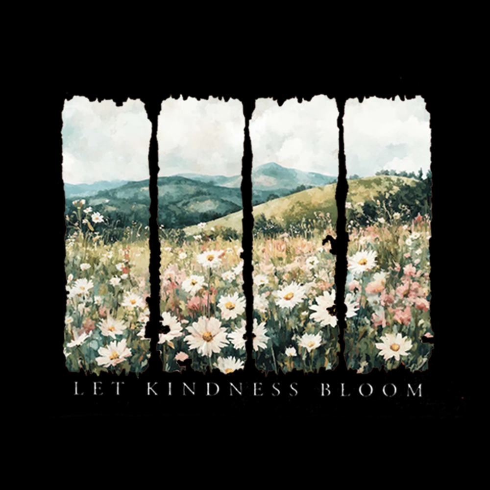 Let Kindness Bloom Cropped T-Shirts
