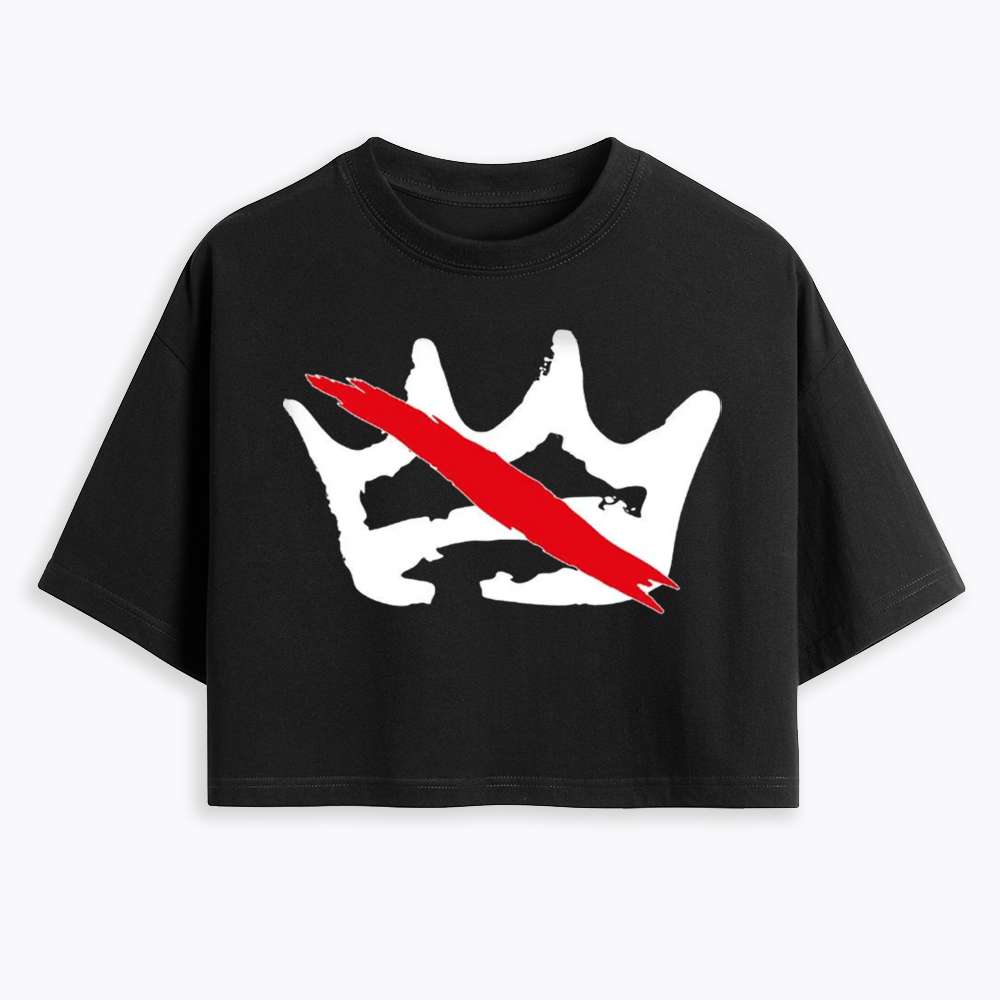 No Kings Cropped T-Shirts